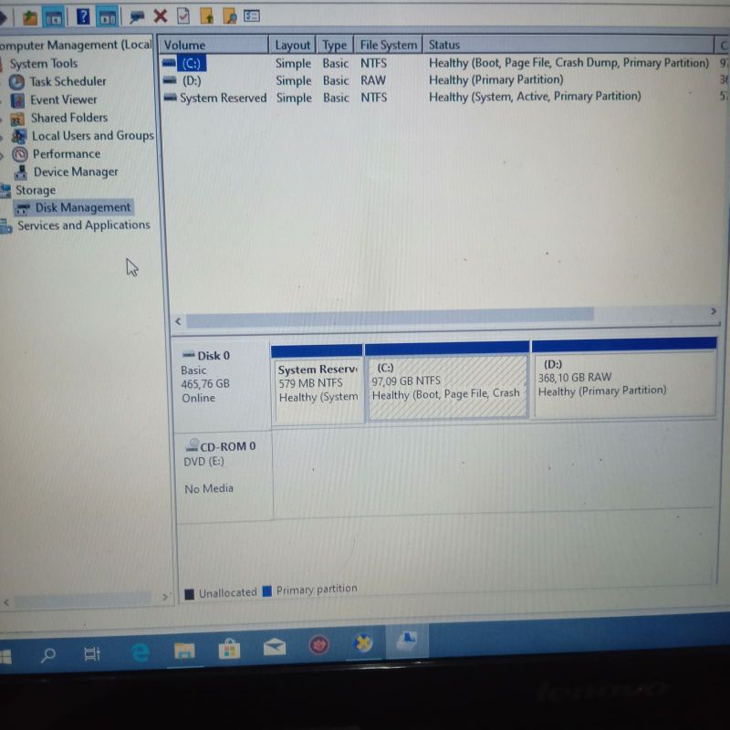 Laptop Lenovo G40 Amd E1-6010 Vga Amd Radeon R2 Ram 4GB HDD 500GB Windows 10 Layar 14 inc Full aplikasi siap pakai