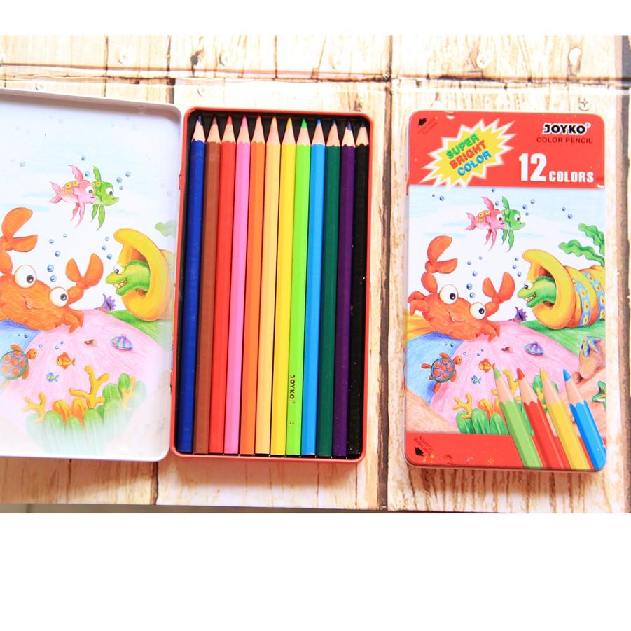 

Pensil Warna Joyko Kaleng 12 Color