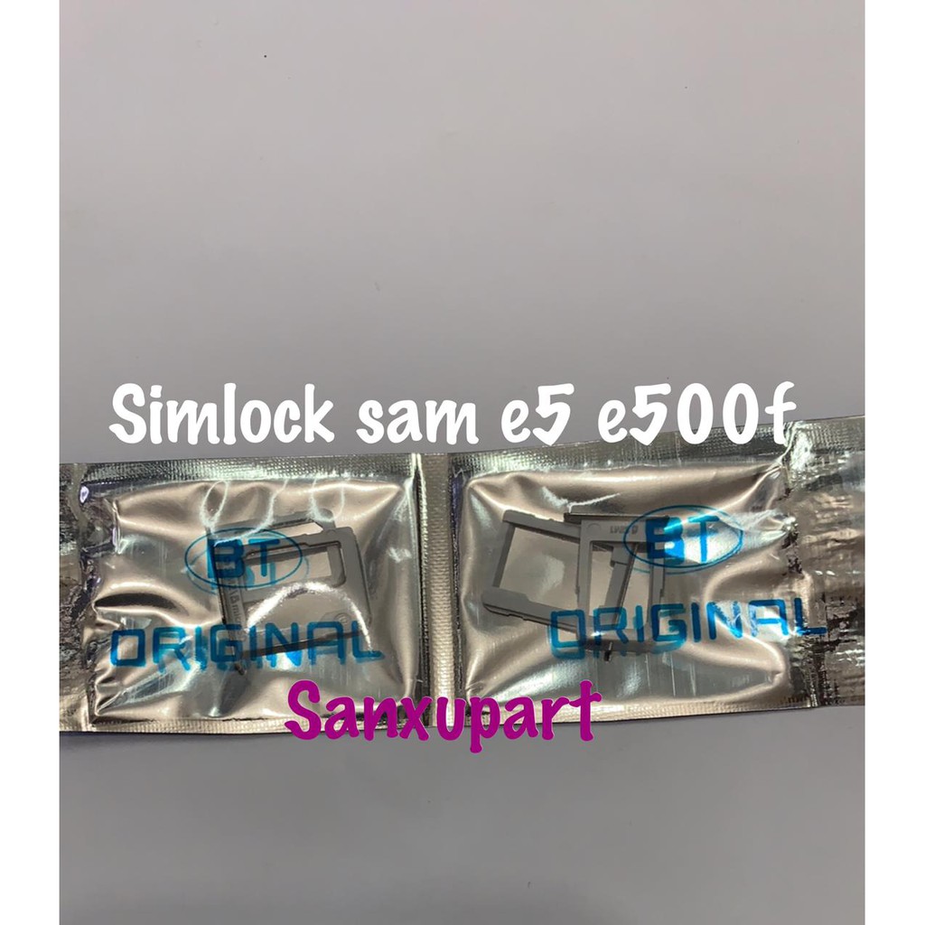 SIMLOCK SIMTRAY SIM TRAY SAMSUNG E5 E500F