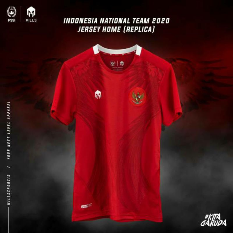 Jersey Player Issue Timnas Indonesia 2020 Home (Replica Version)