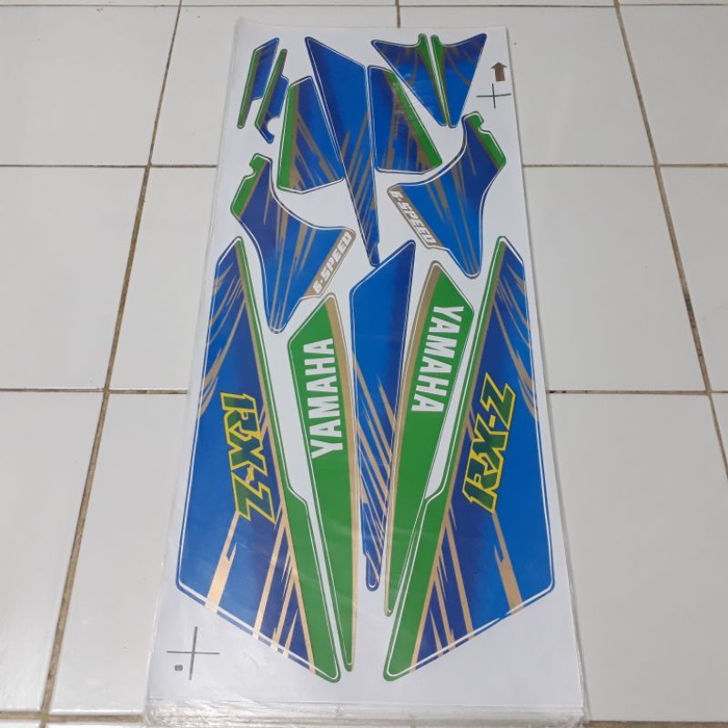 striping lis sticker variasi yamaha RXZ
