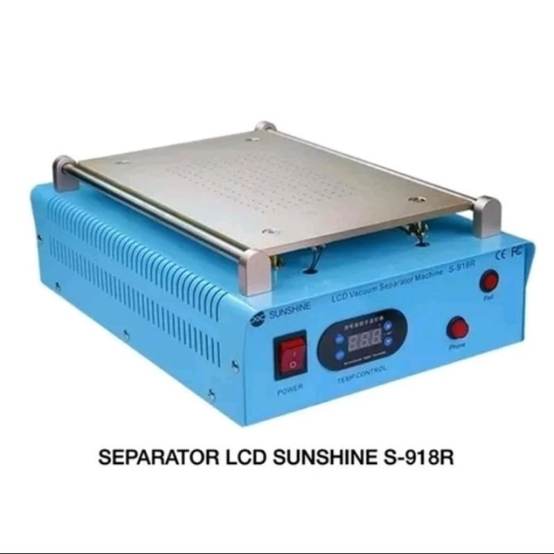 Original Sunshine S-918R Mesin Pemisah LCD Touchscreen Vacuum Separator Machine