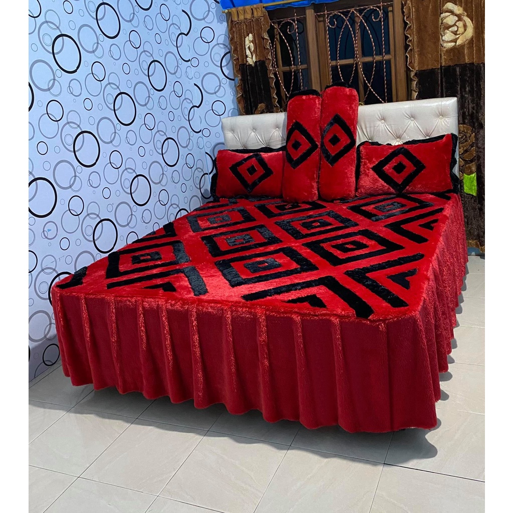 Wins Sprei Bulu Rasfur / Seprei Bulu Rumbai / Sprei Bulu Rimple / Seprei Bulu Karakter