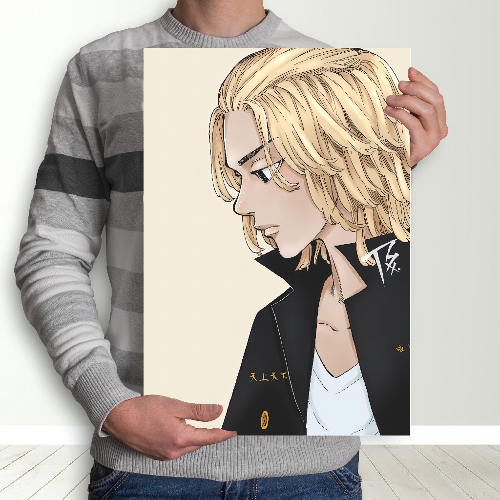 Poster Tokyo Revengers Anime - Size A3+ Takemichi Mikey Draken Baji Kazutora-9 Revengers