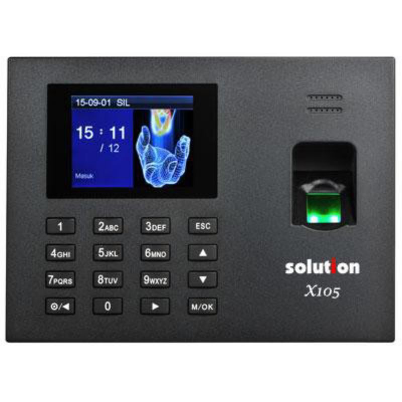 Mesin Absen - Absensi Sidik Jari - Finger Print Solution X105