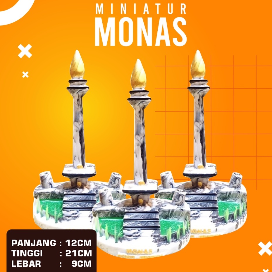 Miniatur Monas Rumput