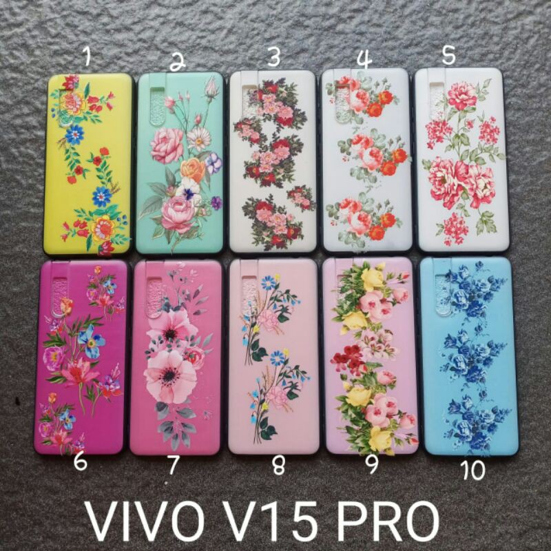 Soft Case Vivo V15 pro V15pro motif Gambar cewek softcase silikon softshell