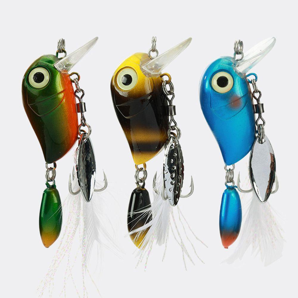 Preva Fishing Lure Topwater Sequin Umpan Engkol Metal Tahan Lama