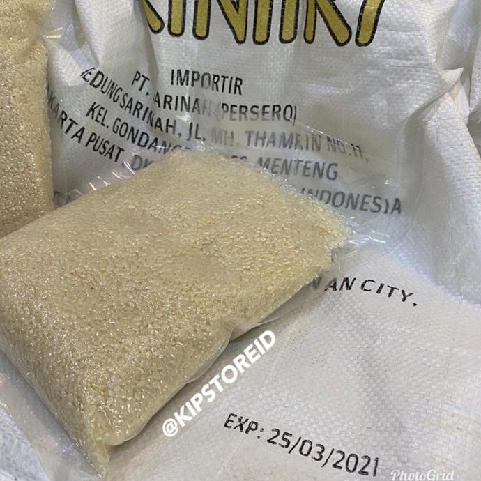 

BERAS- BERAS OKINIIRI REPACK 1 KG BERAS SUSHI -UNGGULAN.