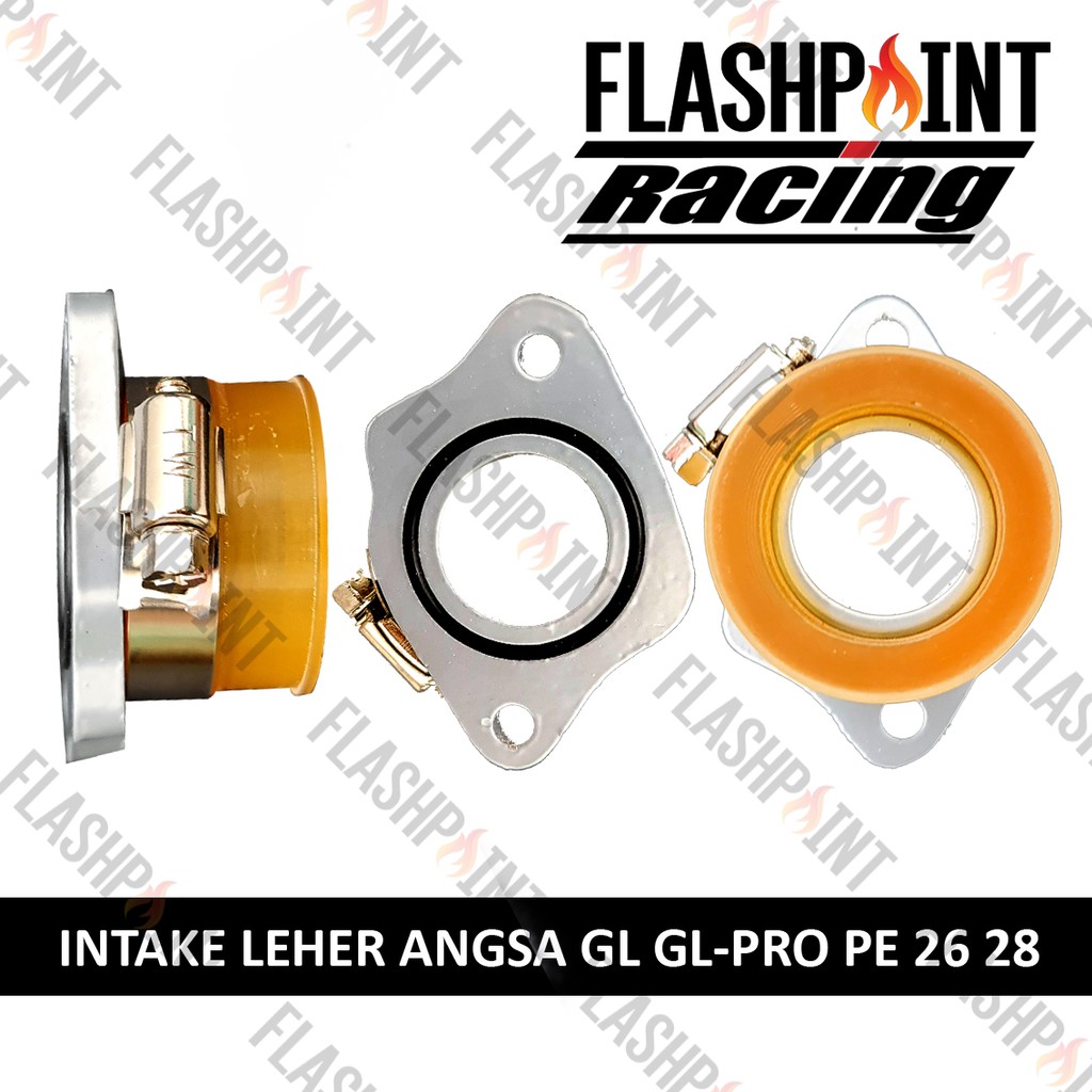 (BISA COD) INTAKE MANIFOLD INTEK UNTUK GL GLPRO PRO GRADE A LEHER ANGSA UKURAN PE26 PE28 26 28 PWK