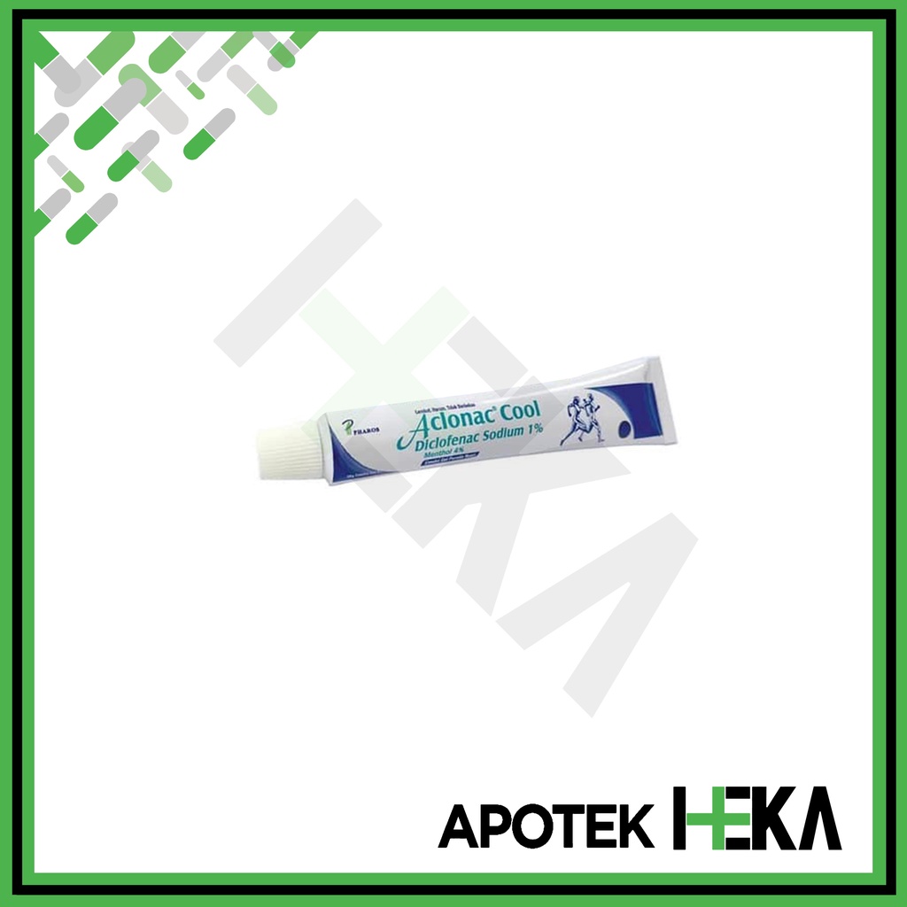 Aclonac Cool Gel 20 g - Krim Pereda Nyeri (SEMARANG)