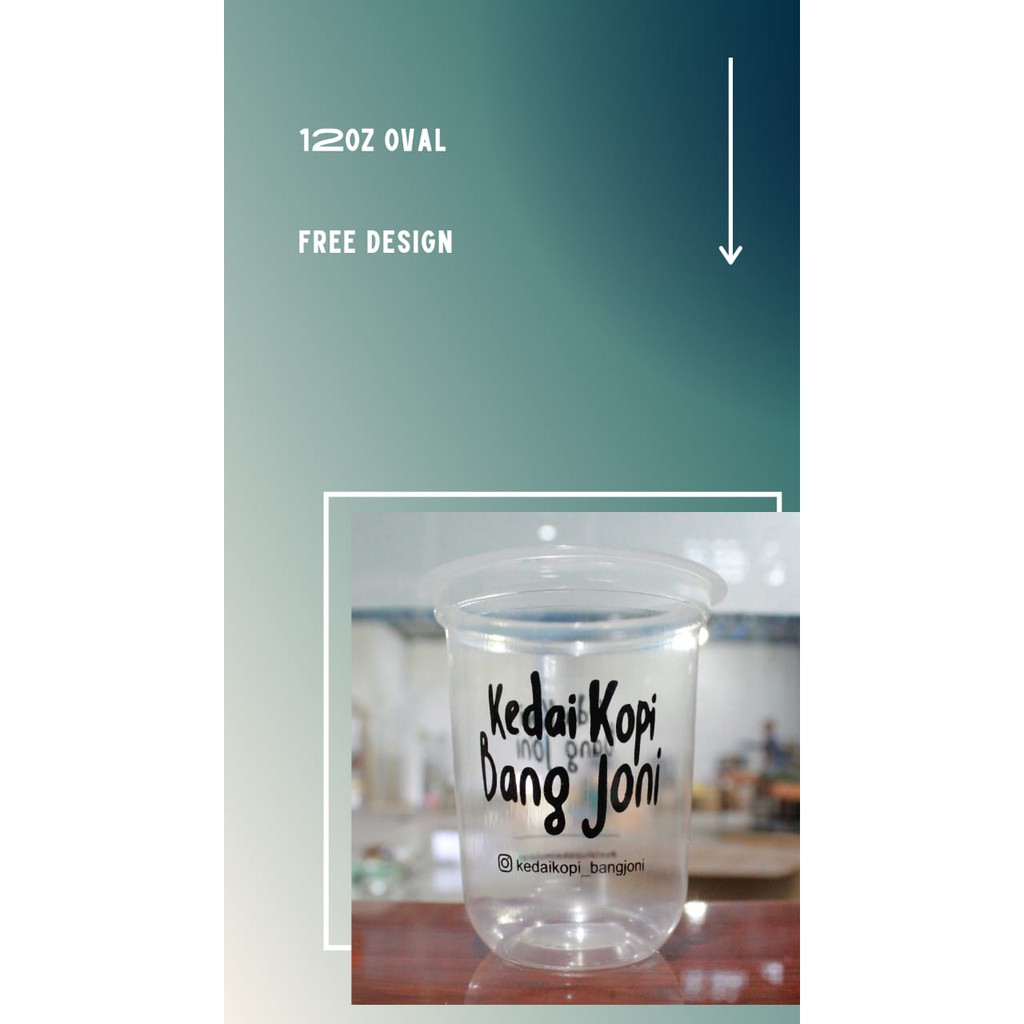 

SABLON CUP 12OZ OVAL - SABLON 1WARNA