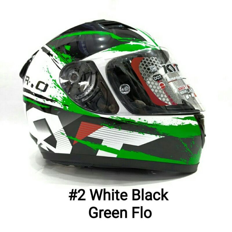 HELM KYT R10 SERI 2 ADA 3PILIHAN WARNA