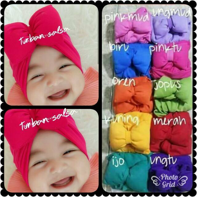 Turban anak salsa