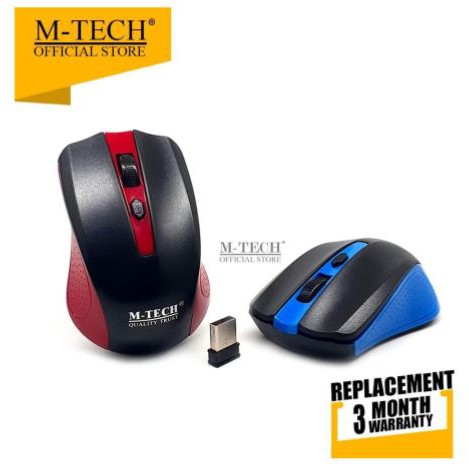 Mouse wireless m-tech 2.4ghz 1600dpi optical sy-6005 - Mice nirkabel mtech optic sy6005