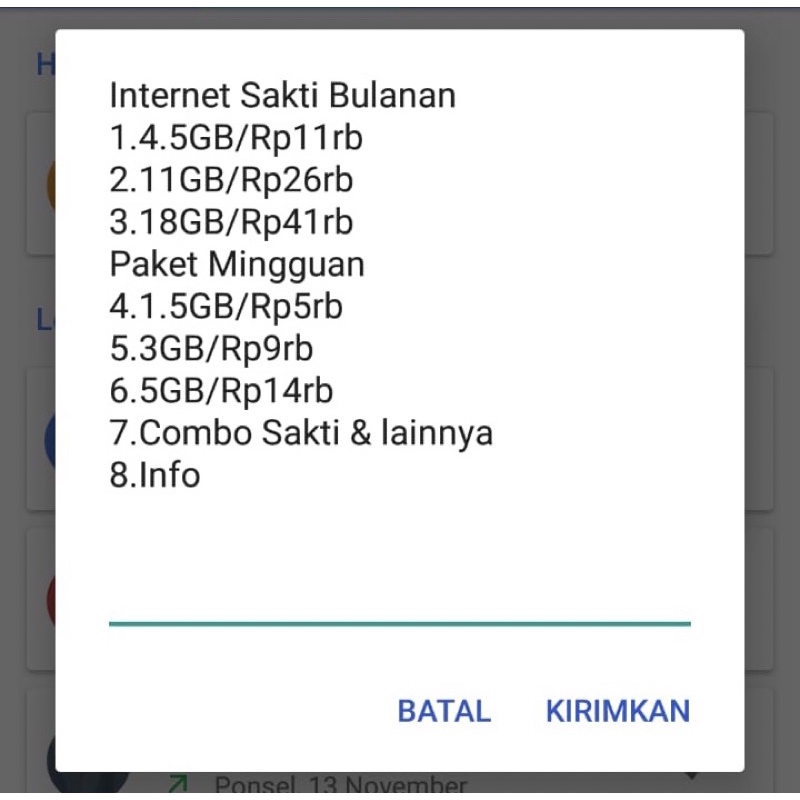 Nomor Cantik Kartu AS Telkomsel 4G lte Kartu Sakti Combo Telkomsel Sakti Telkomsel 4,5gb/11k Seri Dobel Ribuan Rapih