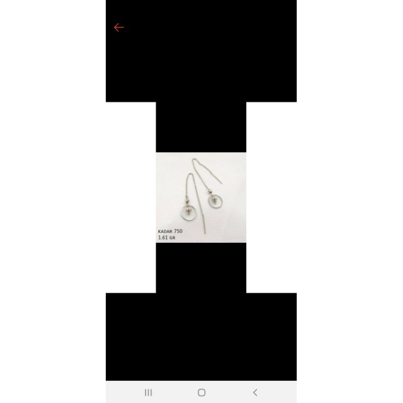 anting tusuk panjang