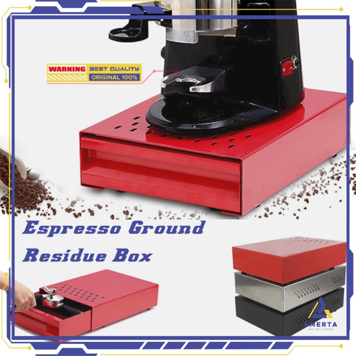 Wadah Kopi IYOUNICE Espresso Grounds Residue Knock Box Drawer Contain