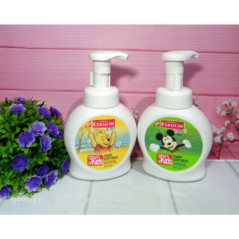Eskulin Kids Foamy Body Wash 200 ml