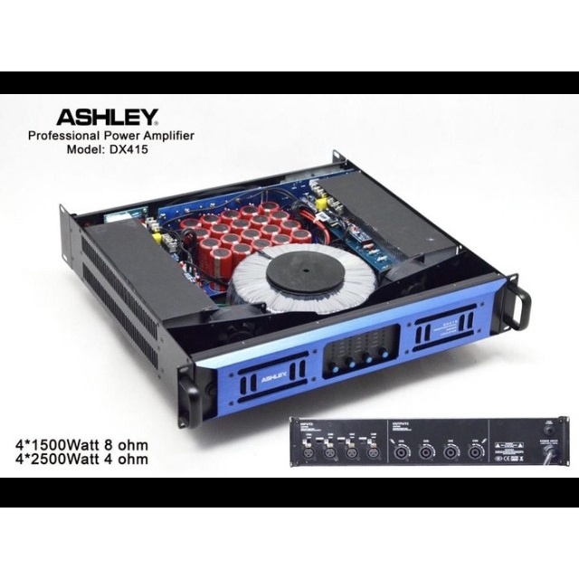 Matahari Electronic - Power ashley DX415 original amplifier 4 x 1500 watt class td terbaik