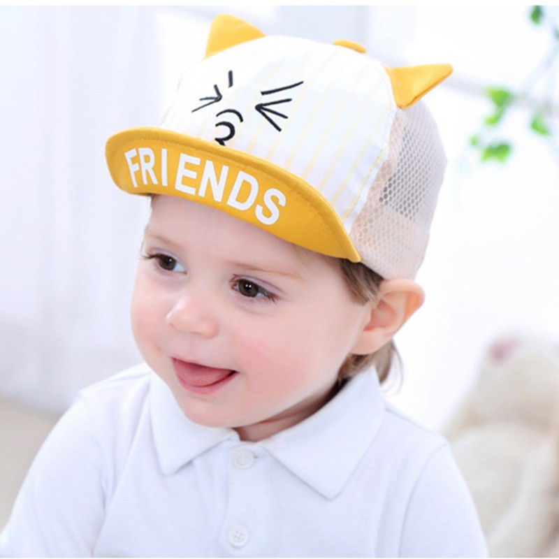 PGT - Topi Bayi Motif Friends Topi Anak Topi Baseball