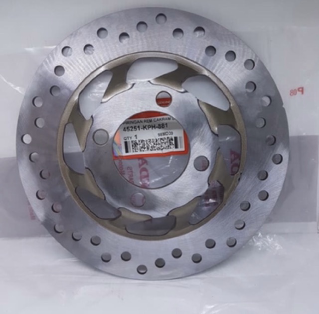 PIRINGAN DISK CAKRAM DEPAN HONDA KARISMA / SUPRA X 125 / FIT NEW / REVO LAMA / CS 1 KPH ORIGINAL