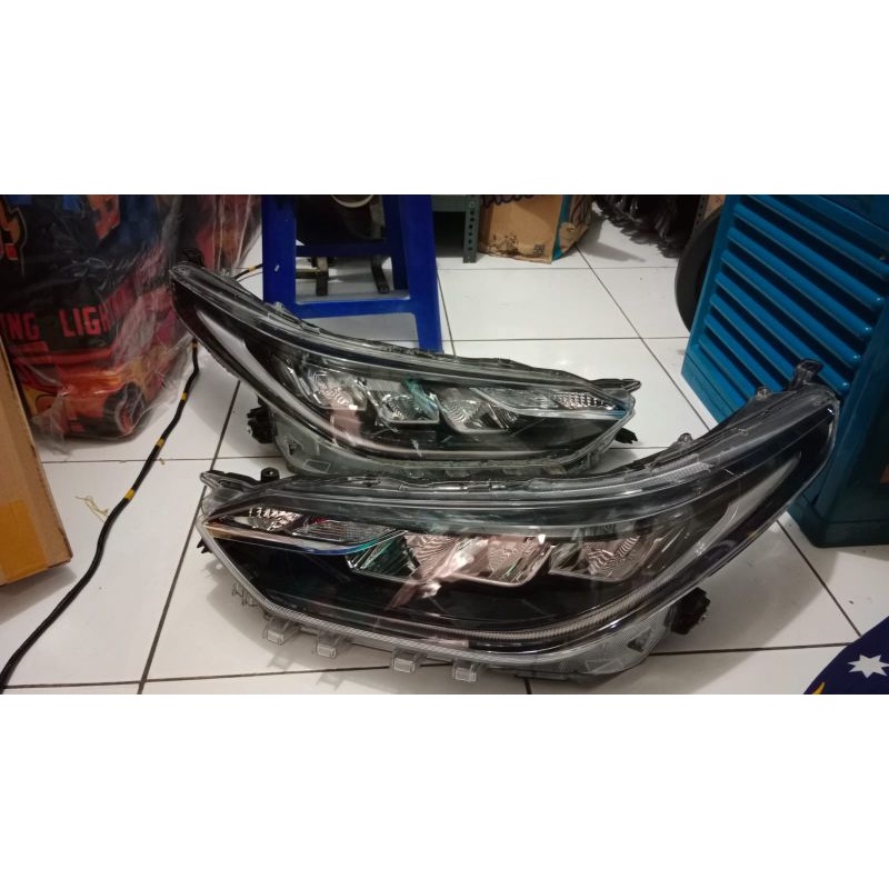 headlamp lampu depan yaris 2020 2021 oryginal