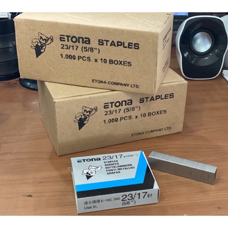 

Staples Etona 23/17 Isi Staples (5/8) / anak hekter / isi staples