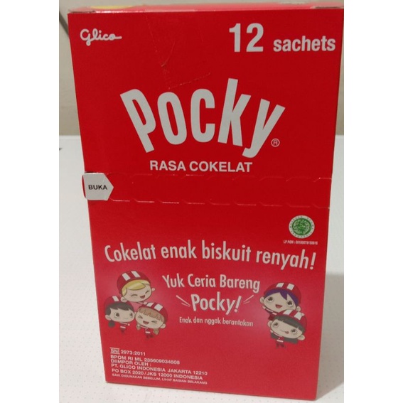 

POCKY 12 Sachets Rasa Coklat