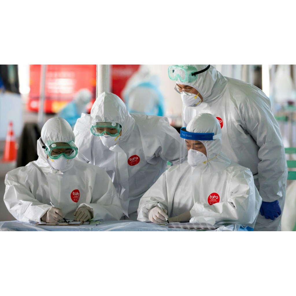 BAJU APD MEDIS HAZMAT SUIT MERK BOHO