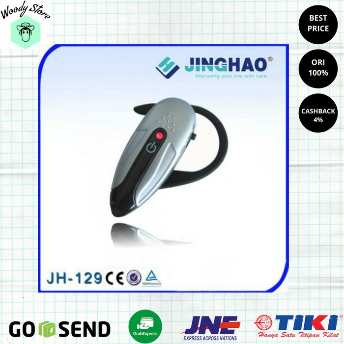 GrosirGJ Earzoom bluetooth hearing aid alat bantu dengar Ear Zoom PROMOO Keren