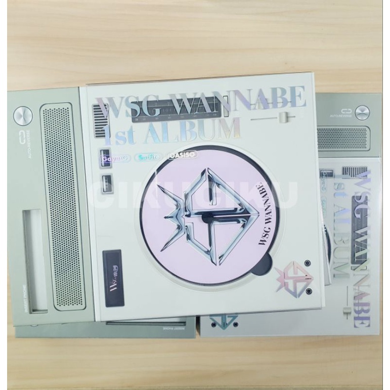 [Pelunasan] WSG WANNABE - 1ST MINI ALBUM (INCLUDE TRAFFIC CARD)