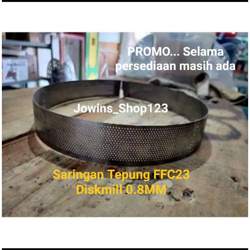 FFC23 Saringan Tepung ffc23 0.5mm 0.8mm 1mm DiskMill Bumbu Jagung