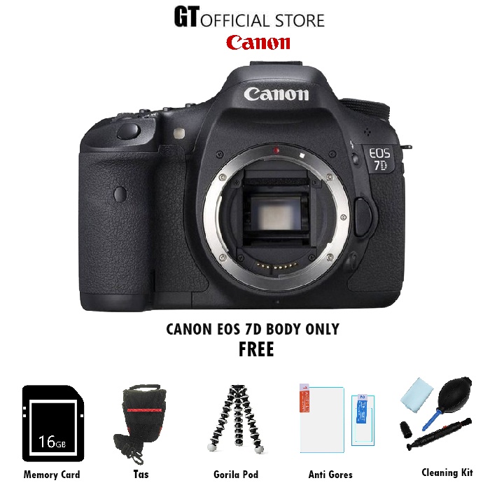 Kamera DSLR Canon EOS 7D - Kualitas Profesional untuk Pemotretan Canggih