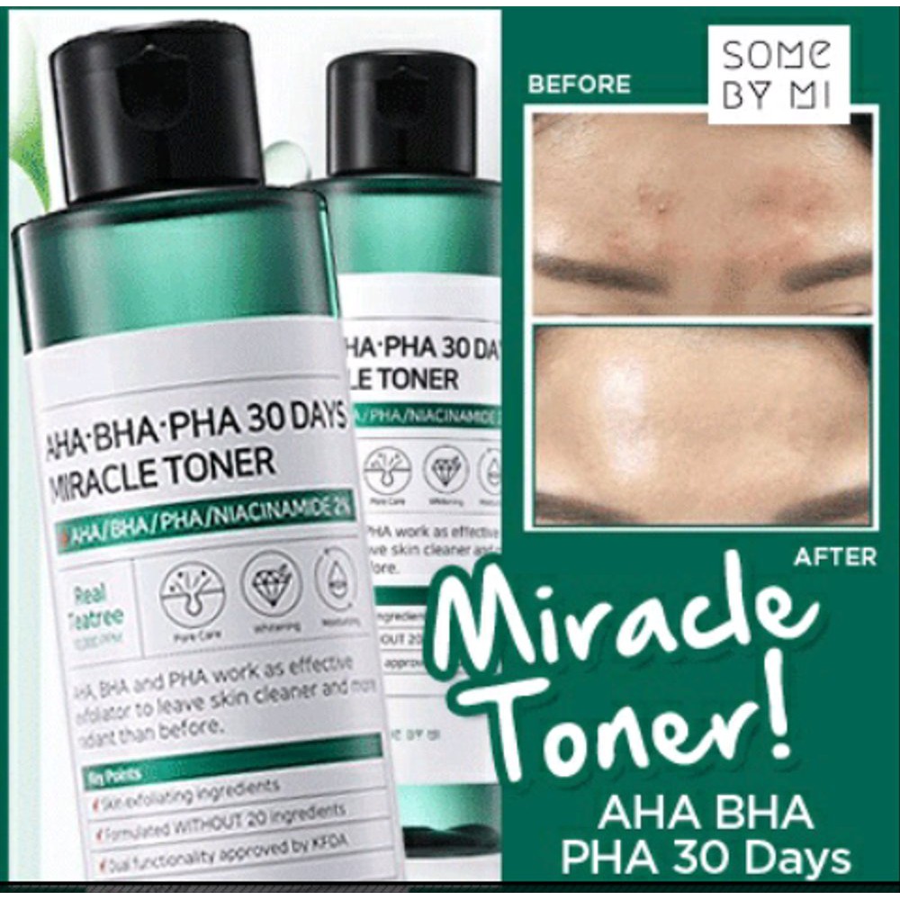 Тонер aha bha pha 30 days miracle toner способ применения