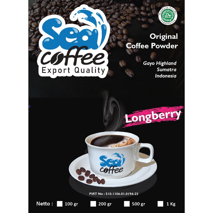 

Kopi Gayo Longberry 100% Asli Bubuk/Biji Kopi 500gr