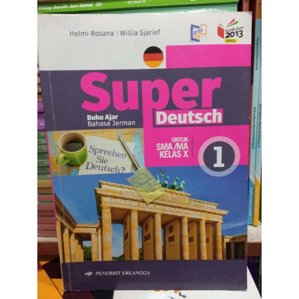 Jual BUKU SUPER DEUTSCH BUKU AJAR BAHASA JERMAN UNTUK SMA KELAS 10 ...