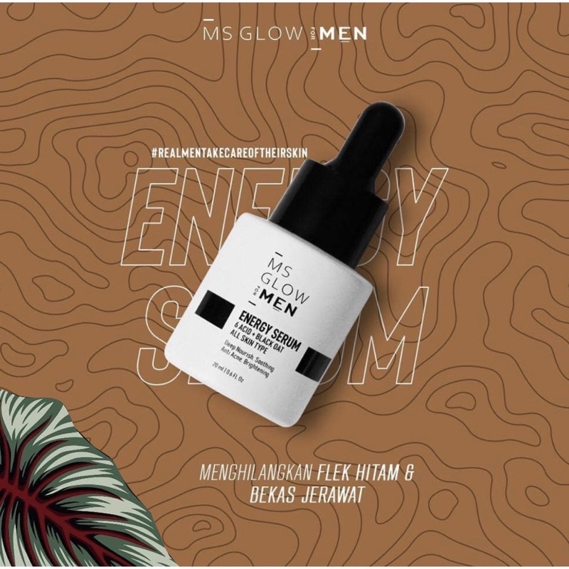 MS GLOW MEN Energy Serum