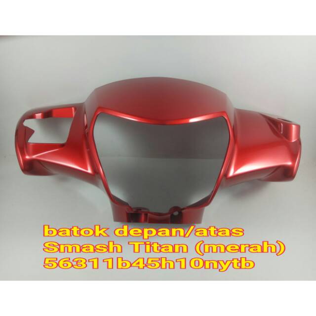 Batok Depan/atas Smash Titan Merah Type Cakram