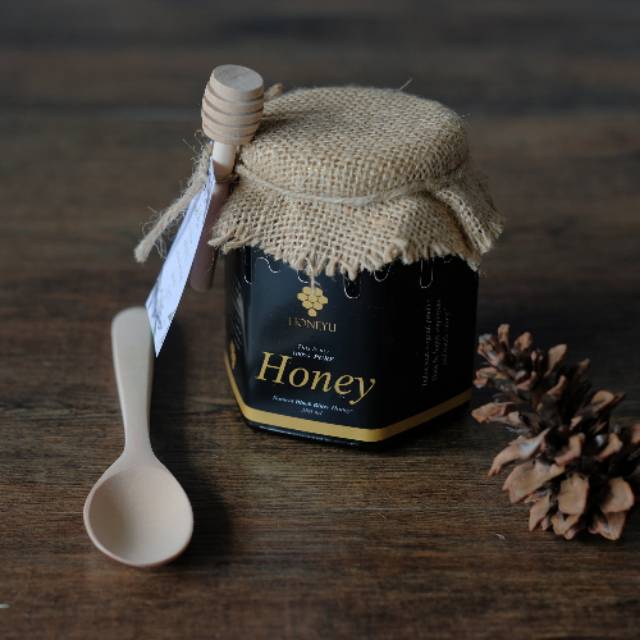 

Madu Hitam Super Murni ASLI HONEYU 300ml RAWHONEY MADU ASLI UNPROCESSED HONEY