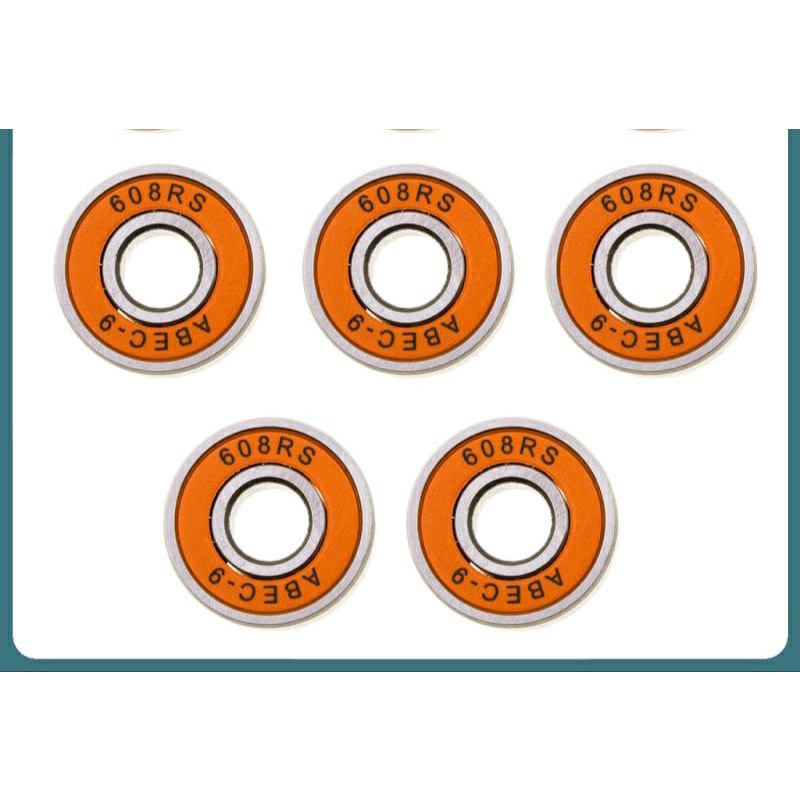 BEARING SKATEBOARD, SCOOTER, ABEC 9 608RS GRADE A, HEAVY DUTY