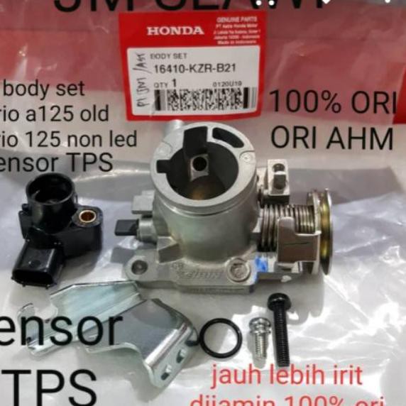 Telah Hadir.. Throttle Body ( Body Set Only ) SENSOR TPS Vario 125 Techno lama 2013 - 2015 Asli atau