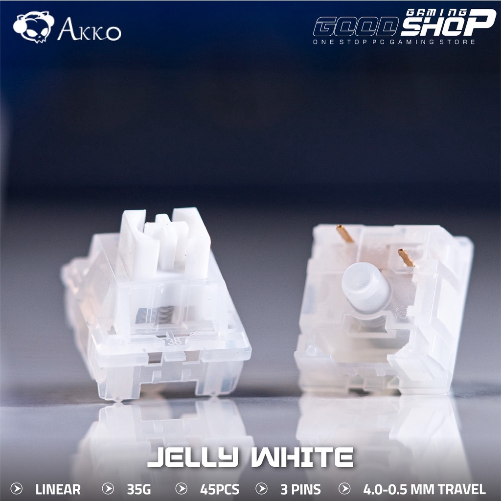 AKKO CS JELLY + SPONGE + STARFISH SWITCH MECHANICAL KEYBOARD (SATUAN)