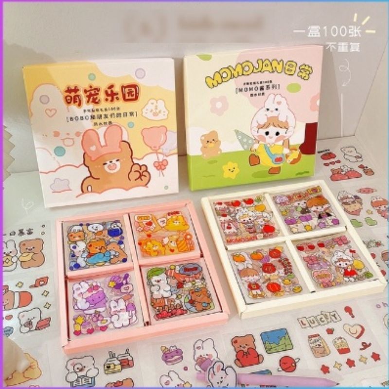 

Sticker korea lucu // Sticker Momo Girl // Sticker Deco