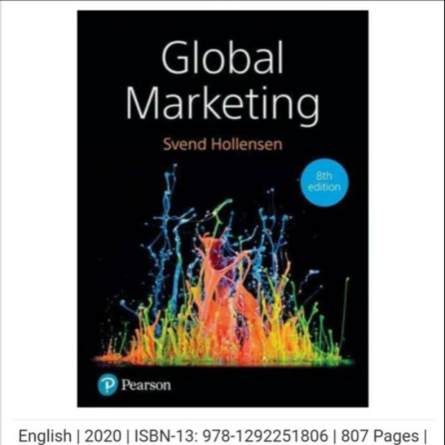 

Buku Global Marketing 8th Eighth edition by Svend Hollensen 8