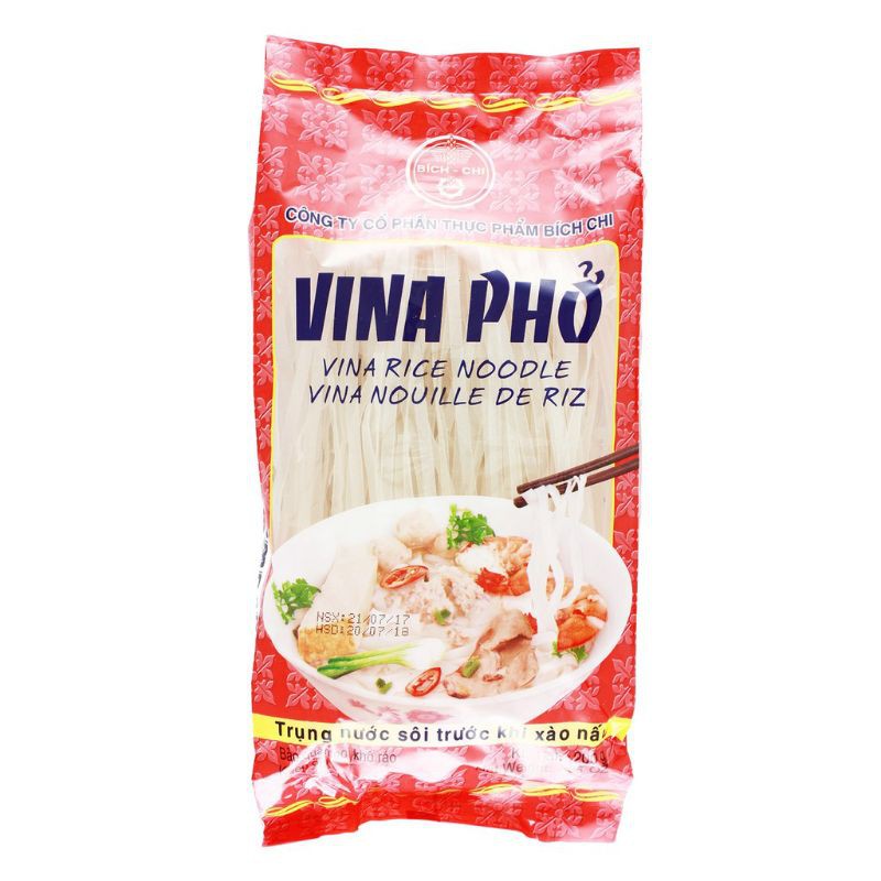 BICH CHI VINA PHO Vietnam Rice Noodle 400 g │ Kwetiau Mie Beras