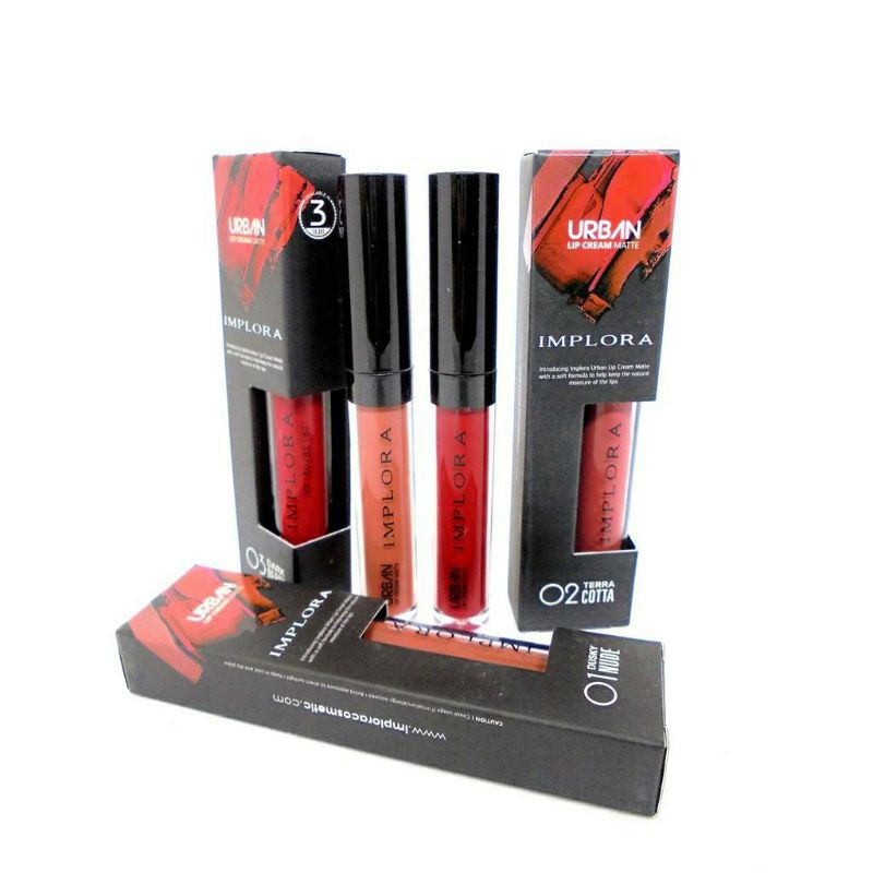 IMPLORA URBAN LIP CREAM Matte Original BPOM