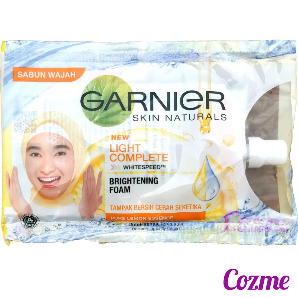 GARNIER Light Complete Brightening Foam Sachet 9mL