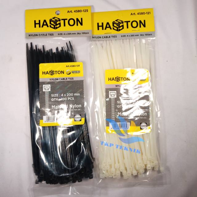 HASSTON KABEL TIES TALI RIPET 20 CM X 4MM