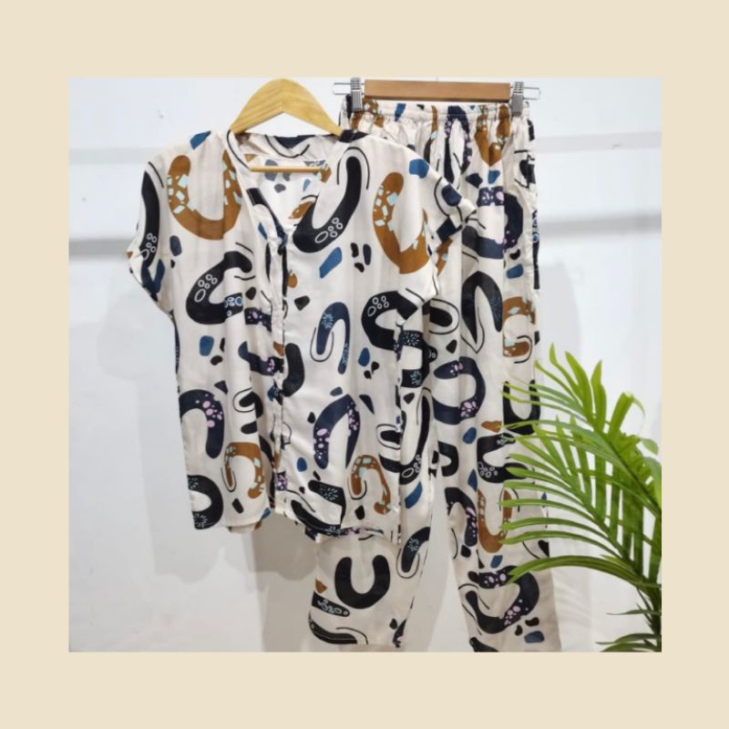 Meira Oneset - One Set Rayon Lengan Pendek